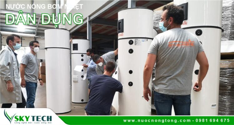 Máy nước nóng tổng Bơm nhiệt Heatpump đem lại lợi ích gì?