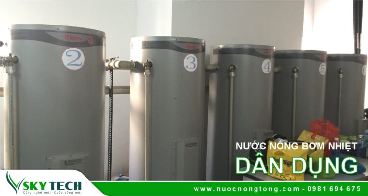 Máy nước nóng trung tâm Bơm nhiệt Heatpump có tốn điện không?