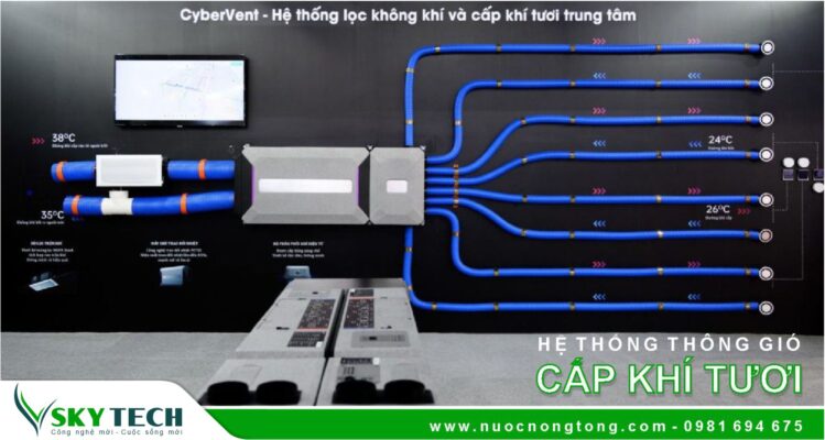 Giải pháp cấp gió tươi cho Tòa nhà văn phòng tốt nhất hiện nay