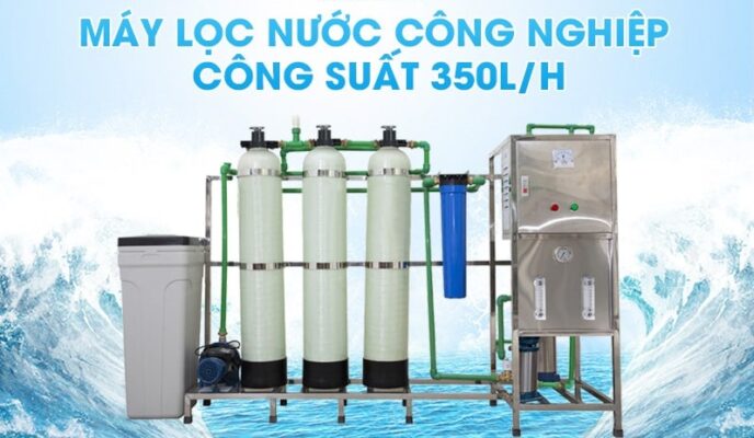 Máy lọc nước Công nghiệp 350lit mang đến nguồn nước tinh khiết