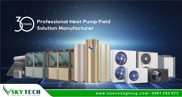 Tìm hiểu Máy bơm nhiệt Heat pump nước nóng tổng là gì?