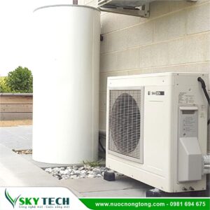 Máy nước nóng Heatpump Sanden CO2 Nhật Bản 315SAQA 315lit