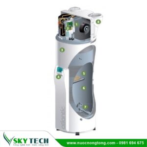 Máy bơm nhiệt Atlantic Egeo công suất 250L Nhập khẩu Pháp