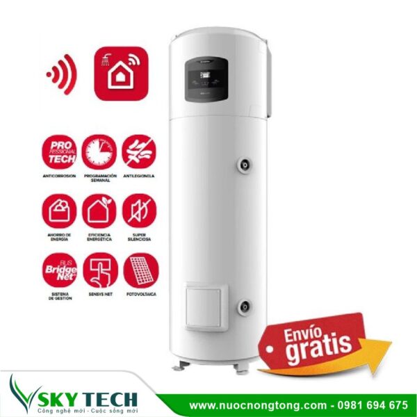 Máy bơm nhiệt Ariston Nuos Plus Wifi Model 250 SYS