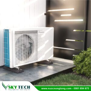 Máy nước nóng trung tâm Daikin EQ37WFHV 370L điều khiển từ xa