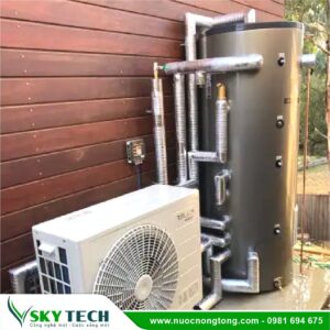 Máy bơm nhiệt Heat Pump Chofu CO2 Reclaim 400SST 420 lit
