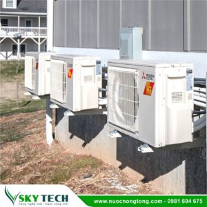 Máy nước nóng tổng Heatpump Mitsubishi SRT P466UB 460 lít 2024