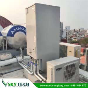 Máy nước nóng tổng Bơm nhiệt Mitsubishi SRT N554 550 lít