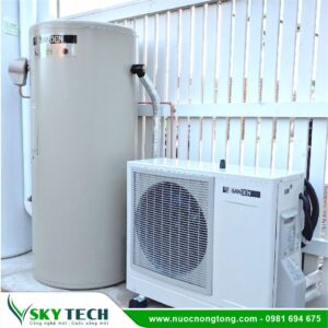 Máy nước nóng Heatpump Sanden CO2 Nhật Bản 160SAQA 160lit