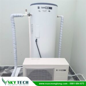 Máy nước nóng Heatpump Sanden CO2 Nhật Bản 160SAQA 160lit