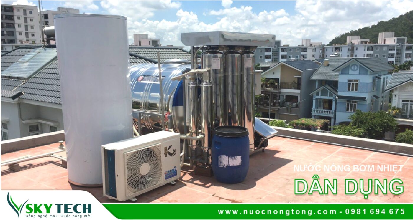 Dịch vụ bảo dưỡng vệ sinh máy bơm nhiệt Heat pump gia đình