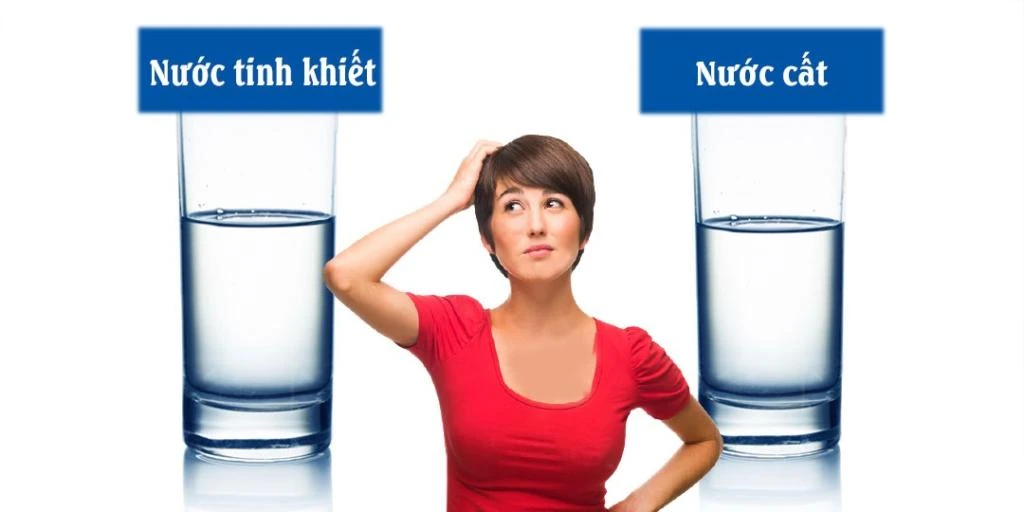 Nước cất so với Nước tinh khiết có gì khác biệt? Loại nào tốt hơn?