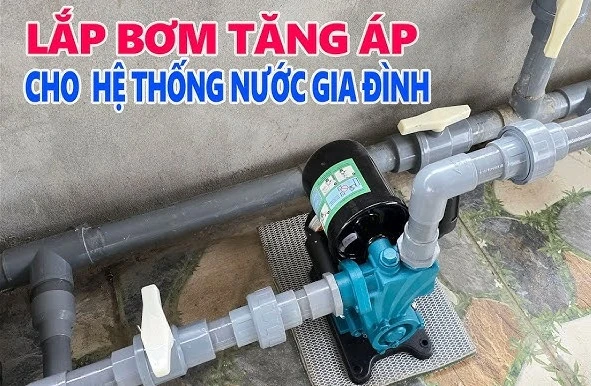 Hướng dẫn cách tăng áp lực nước trong nhà hiệu quả dễ thực hiện