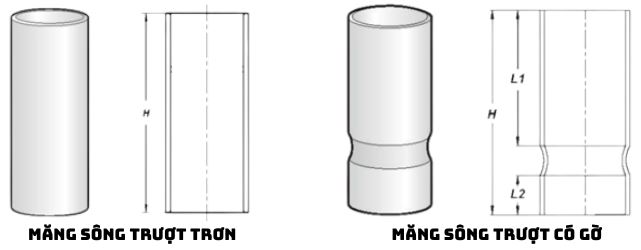 măng sông trượt pvc