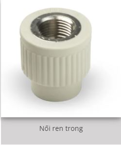 Nối ren trong ống ppr rehau