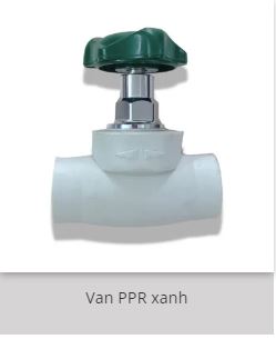 phụ kiện van ppr xanh rehau