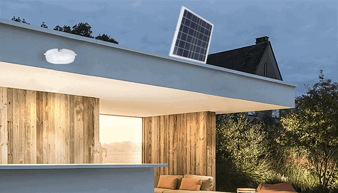 Đèn năng lượng mặt trời tốt nhất cho mái hiên nhà bạn