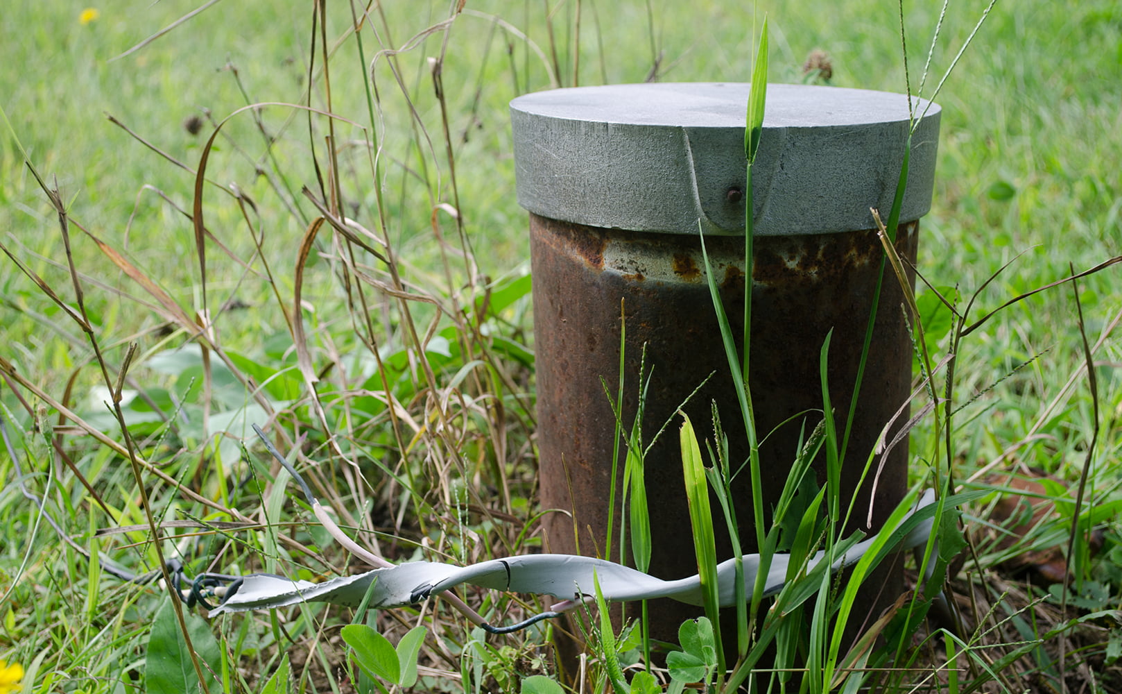 Vâng với nắp giếng