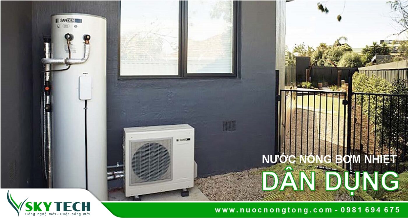 Tổng hợp chi phí lắp Máy nước nóng tổng Heatpump tại Hải Phòng