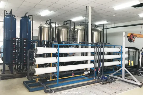 Lắp đặt bộ lọc nước công nghiệp cho Nhà máy sản xuất