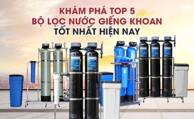 Các loại bể lọc nước giếng khoan phổ biến nhất năm 2025