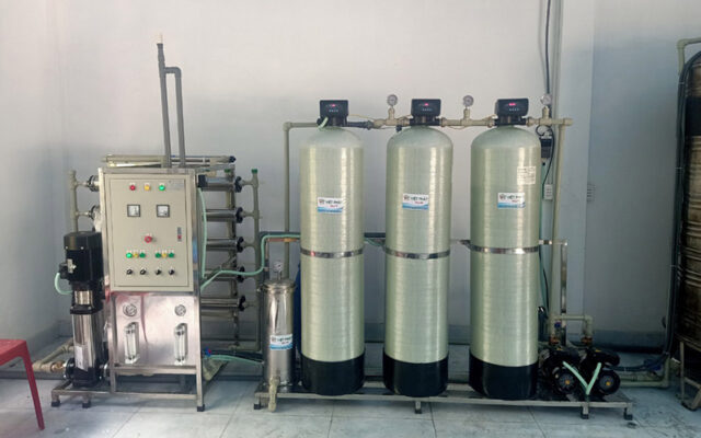 Hệ thống lọc nước cho máy làm đá viên chuẩn chất lượng