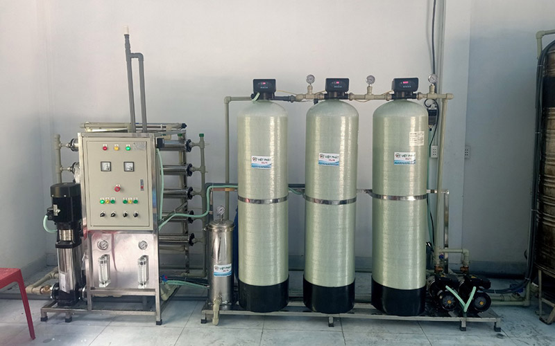 Hệ thống lọc nước cho máy làm đá viên chuẩn chất lượng