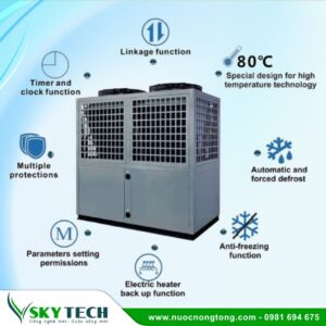 Máy bơm nhiệt Heat Pump công nghiệp cho bệnh viện KN-320C
