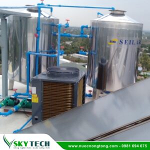 Máy nước nóng trung tâm bơm nhiệt Heatpump cho khách sạn