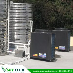 Máy bơm nhiệt công suất lớn SKY-10 cho Khách sạn