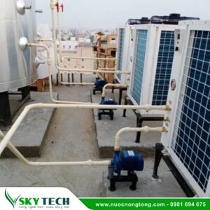 Máy bơm nhiệt heat pump SKY 36 cho Khách sạn, Resort