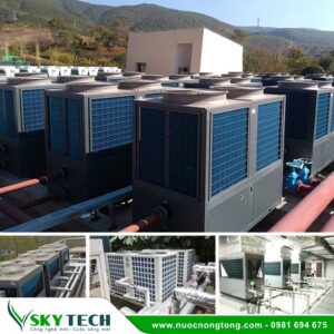 Máy bơm nhiệt công suất lớn SKY 67 cho Khách sạn, Resort