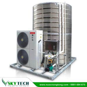 Máy bơm nhiệt Heat pump nước nóng cho Khách sạn, Resort