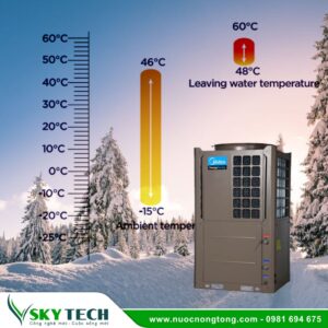 Máy bơm nhiệt công nghiệp Midea RSJ-420 công suất lớn