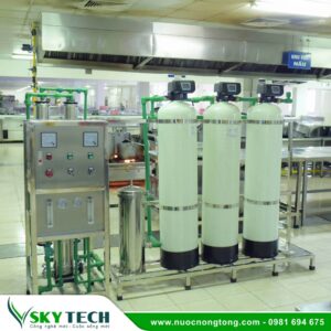 Hệ thống lọc nước tinh khiết đóng chai, đóng bình