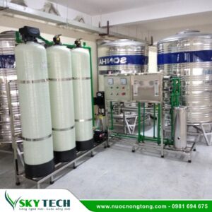 Hệ thống lọc nước tinh khiết đóng chai, đóng bình