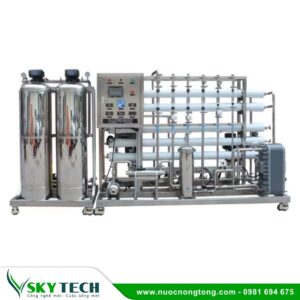 Hệ thống lọc nước EDI 2000L/h cho các ngành sản xuất