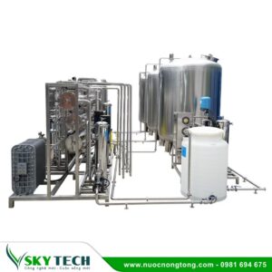 Hệ thống lọc nước EDI 3000L/h khử khoáng công nghiệp