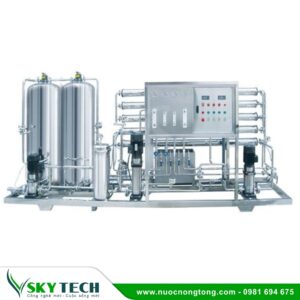 Hệ thống lọc nước EDI 6000L/h công nghiệp lớn