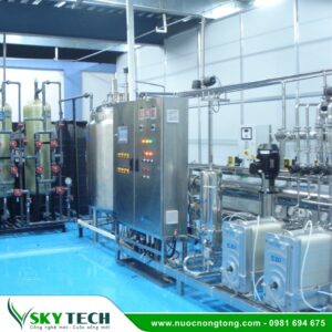 Hệ thống lọc nước EDI 6000L/h công nghiệp lớn