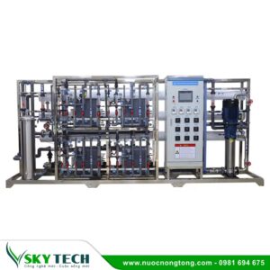 Hệ thống lọc nước EDI 20m3/h khử khoáng