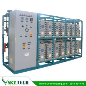 Hệ thống lọc nước EDI 20m3/h khử khoáng