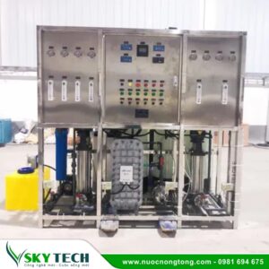 Hệ thống lọc nước EDI 5000L/h công nghiệp