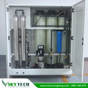 Hệ thống lọc nước EDI 500L/h công nghiệp