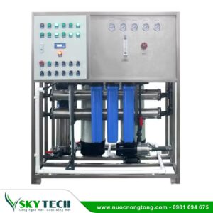 Hệ thống lọc nước EDI 500L/h công nghiệp