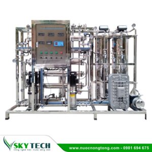 Hệ thống lọc RO – EDI khử khoáng trong Sản xuất công nghiệp