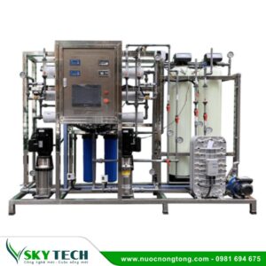 Hệ thống lọc RO – EDI khử khoáng trong Sản xuất công nghiệp