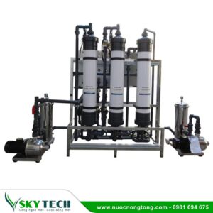 Hệ thống lọc nước màng UF siêu lọc: Dung tích 2000lph