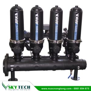 Bộ lọc nước đĩa (20-50-100-130-200-300 micron) Xả ngược tự động