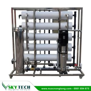Hệ thống lọc nước RO: Cấp nước sạch khu công nghiệp (5000L)